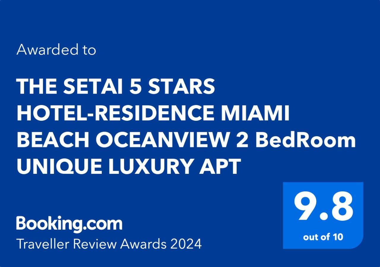 The Setai 5 Stars Hotel-Residence Miami Beach Oceanview 2 Bedroom Unique Exterior foto